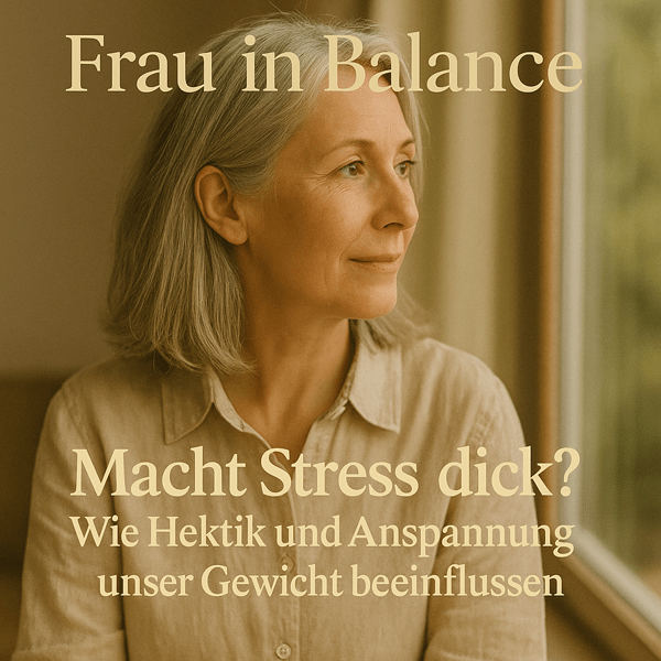 Macht Stress dick? – Wie Hektik und Anspannung unser Gewicht beeinflussen - Frau in Balance