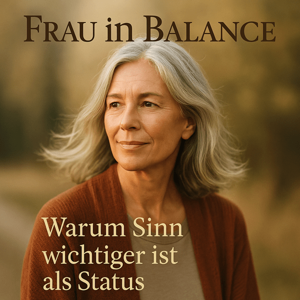 Warum Sinn wichtiger ist als Status - Frau in Balance