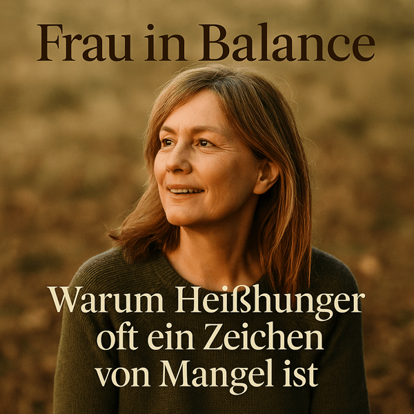 Warum Heißhunger oft ein Zeichen von Mangel ist - Frau in balance