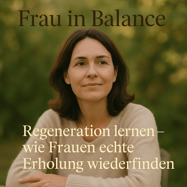 Wie du Regeneration lernst, statt sie nur zu planen - Frau in Balance
