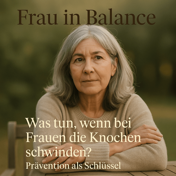 Was tun, wenn bei Frauen die Knochen schwinden? Prävention als Schlüssel
