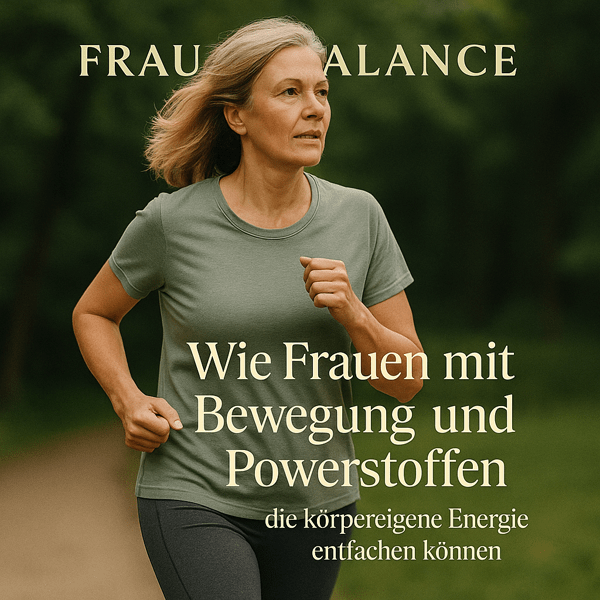 Wie Frauen mit Bewegung und Powerstoffen die körpereigene Energie entfachen können - Frau in Balance