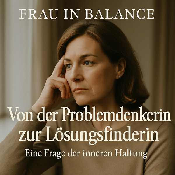 Von der Problemdenkerin zur Lösungsfinderin – Eine Frage der inneren Haltung - Frau in Balance